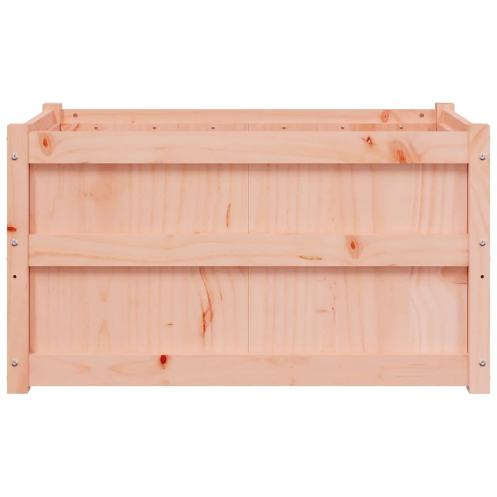 Large Wooden Garden Planter – 90×50×50 cm Solid Douglas Timber