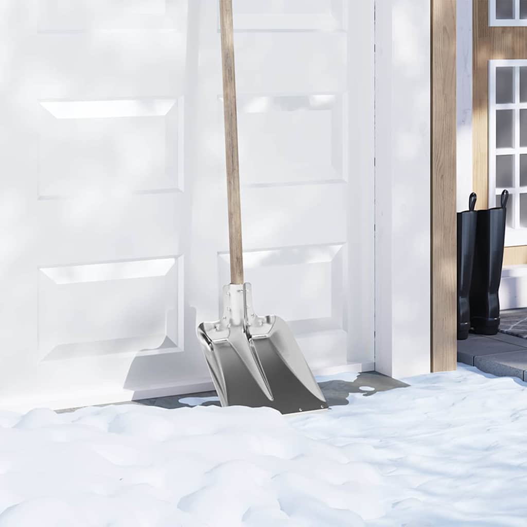 Aluminium Shovel Head Set – 4 Silver Replacement Blades 41.5×32.5 cm