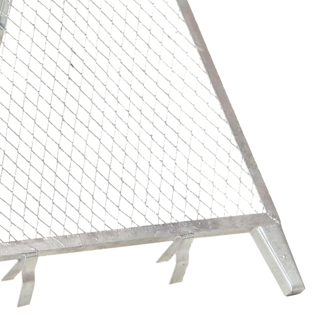 Galvanised Steel Garden Sieve – Soil, Compost & Gravel Strainer